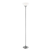 60W Comtemporary Iron Floor Light with 1 Light in Bowl Design