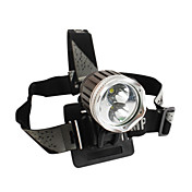 Emissor duplo 3-Mode Cree T6 e R5 LED Headlamp (1200lm, 4x18650)