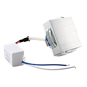 1W 40LM Yellow Light Cubic Cover LED Ceiling Bulb (85-265V)