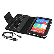 Bluetooth 3.0 Tastatur mit Tasche für Samsung Galaxy Tab 7 Plus P6200 (Schwarz)