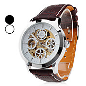 Men's PU Analog Automatic Mechanical Wrist Watch (Assorted Colors)