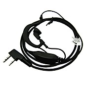 Two Way Radio Handsfree Ear Hook Microphone Earphone