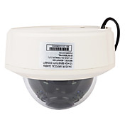 3-Axis Vandal-proof IR Dome Camera with 2.8~12mm Varifocal Lens and Blue LEDs(600TVL,IR-CUT,Metal Case)