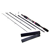 Carbon Verde Medio Pesante Spinning Canna da pesca (2.29m)