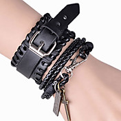Fashion Punk Hiphop Knit Bracelet