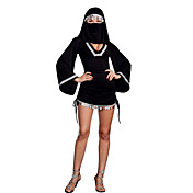Sexy Adulto Donna arabo nero costume di Halloween (2pezzi)