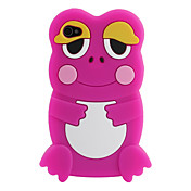 Custodia morbida motivo Rana per iPhone 4 e 4S - Colori assortiti