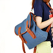 dames 'retro canvas rugzak