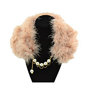 Gorgeous Alloy With Pearl/Fur Women's Necklace