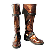Cosplay Boots Inspired by D.Gray-man Lavi Ⅲ Brown
