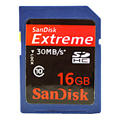 SanDisk Extreme 16GB Class 10 SDHC Flash Memory Card
