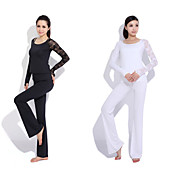 Yoga Casual Sportswear Suits 3 Sätze (Langarm Yoga T-Shirt + Yoga Pants)