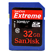SanDisk Extreme 32GB Class 10 SDHC Flash Memory Card