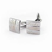 Boutons de Manchette Carrés personnalisés