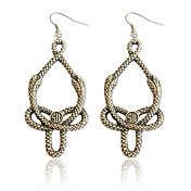 Nydelig Alloy Snake Design Drop øredobber
