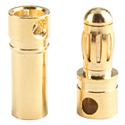 5 Pairs Mystery GW001C 3.5mm Gold Plated Connector Male and Female