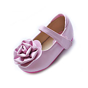 Talon en similicuir Enfants plat fermé orteils Avec Velcro / Fleur Fête / Soirée Chaussures (Plus de couleurs)