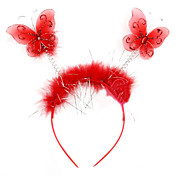Cute Red Butterfly Halloween Headpiece (1 piece)