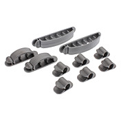Câble Cordon Clip Organizer Kit (10 pièces)