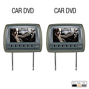 9 pouces haute résolution voiture appui-tête lecteur DVD avec jeux, FM (1 paire)