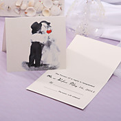 Personalize Wedding Response Card - Sweet Kiss (Set of 50)