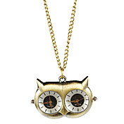 Lovely Alloy Cat Design Necklack Watch