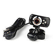 3-LED 5,0 Megapixel USB 2.0 Clip-on PC Kamera Webcam mit Mikrofon