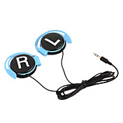 3.5mm Clip-On Headphones Cartoon Headset