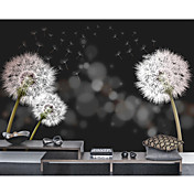 Dandelion Mural Floral Botánico Naturaleza