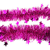 Weihnachtsschmuck farbigen Bändern (zufällige Farbe)