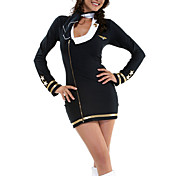 Sexy flyvertinne Dress Halloween Costume (2 stk)
