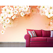 Beautiful Floral Contemporary Graphics Nature Mural