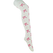 Algodão Padrão Branco Bow Sweet Lolita Meias