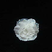 Beautiful Net With Silk Flower / Imitation Pearl Women's Fascinators