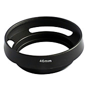 Leica M 46 milímetros de metal Sombra capa Vented Lens para Panasonic Lumix GF1 GF2 20mm/14mm