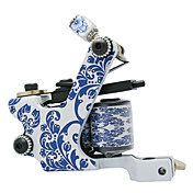 Blue and White Porcelain Coil Tatoo Machine Gun for Lining and Shading
