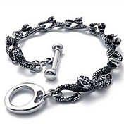 Men's Snake Titanium Bracelet(21*1*.9CM)