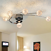 Artistieke Aluminium inbouw verlichting met 6 lichten