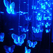 2Mx1M Azul Lámpara LED String con 108 LEDs - Decoración de Navidad y Halloween
