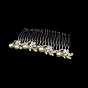Alloy Met Imitatie Parel / Rhinestone Women's Hair Combs