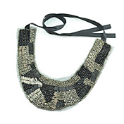 Elegant Magnetic Beading With Net Women's Necklace