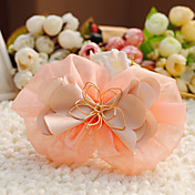 Handmade Pink Satin and Chiffon 11cm Bow Sweet Lolita Headdress