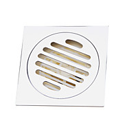Acessório banheiro Contemporânea acabamento cromado Piso Latão Drain-LK-1062