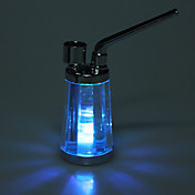 JY-053 Multifuncional LED piscando Água Tabaco piteira tubulação