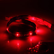 Waterproof 30cm 12-LED Red LED Strip Light (12V)