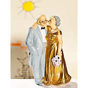 Love Over Glod Anniversary Cake Topper