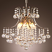 Lámpara Chandelier Moderna de Cristal con 5 Bombillas - ASHE