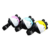 Hamster Cartoon Style Aluminum Al Sykkel Bell (gul / blå / rosa)