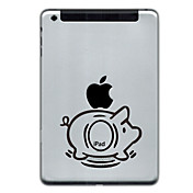 Pig Design Protector Sticker for iPad Mini