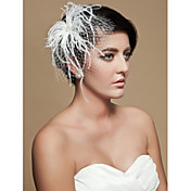 Gorgeous Tulle Imitation Pearl Wedding Bridal Headpiece